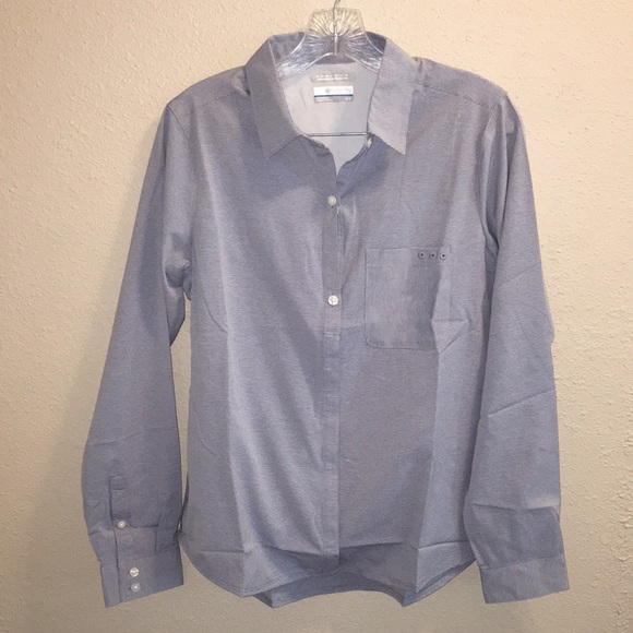 Columbia Women’s Reel Relaxed Woven Long Sleeve - Picture 3 of 16